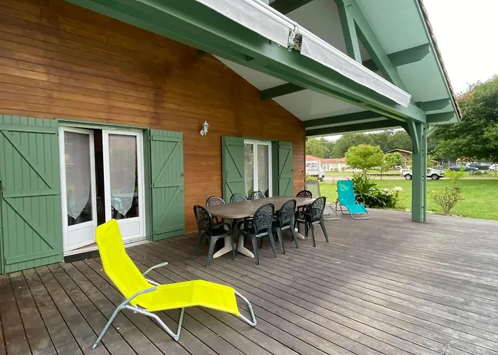 Дом отдыха Landaise A 9km De L'ocean Сен-Жюльен-ан-Борн