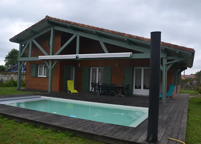 Дом отдыха Landaise A 9km De L'ocean *